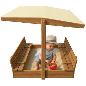 Daszek do piaskownicy przeciwsłoneczny piaskownica drewniana 120cm dzieci