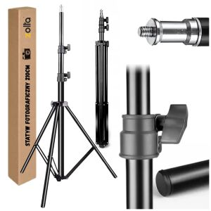 Statyw stojak oświetleniowy lampy studyjny fotograficzny składany 2,1m 15kg