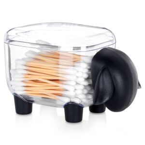 Vattapálcikák és vattakorongok tartója 13 cm