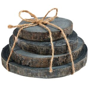 Fa szeletelőpárna 4 db. 144788240 - Poháralátét