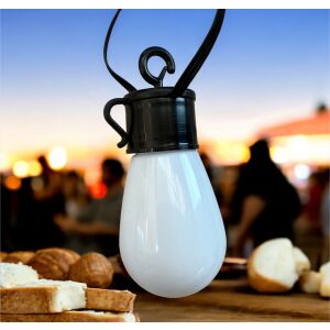 Okos gömb alakú fényfüzér 20 LED-es izzóval, távirányítóval, alkalmazásvezérléssel, FA-S14, állítható szín