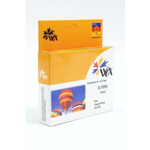 Wox Black EPSON T5591 tintapatron csere C13T559140 (C13T559140) 144790304 - Nyomtató & Szkenner
