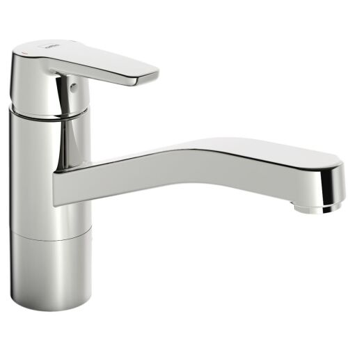 Saga konyhai mosogató csap forgatható kifolyóval. Tömlőcsatlakozás. 144791913