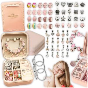 Szkatułka na biżuterię koralik bransoletek dziewczynki prezent organizer