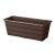 Barna erkélyláda virágcserép 40 cm 144799864