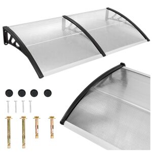 Daszek nad drzwi wejściowe zadaszenie z poliwęglanu na balkon okno 200x100 GoGarden