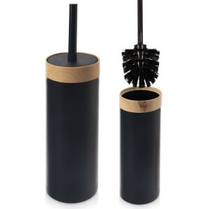 FEKETE WC-kefe állvánnyal 144801716 - WC kefe & tartó