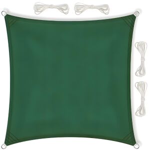 Żagiel przeciwsłoneczny ogrodowy wodoodporny zacieniacz uv 3,6x3,6m kwadrat 144802436 - Kert