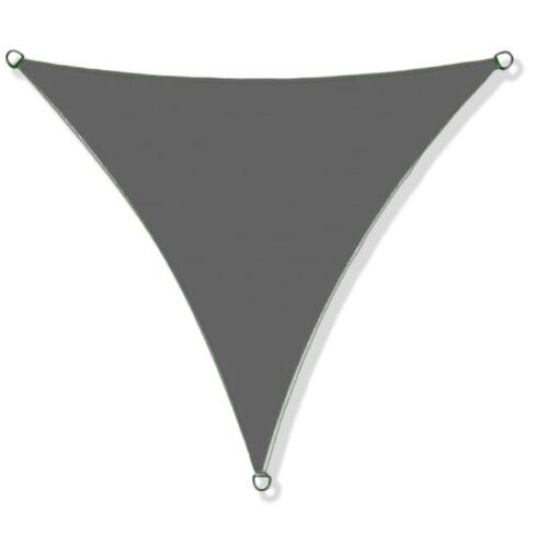 Vízálló codura árnyékoló vitorla 3x3x3m sötétszürke 144804220