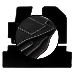 Komplett velúr szőnyegkészlet a következőhöz: Kia Soul II kisbusz (2013-)