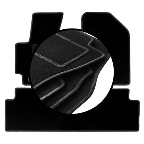 Komplett velúr szőnyegkészlet a következőhöz: Kia Soul II kisbusz (2013-) 144805281