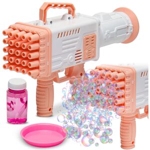 Maszyna do baniek mydlanych bazooka pistolet generator prezent płyn bańki