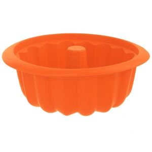 Narancssárga szilikon tortaforma kéményes SILLINIE