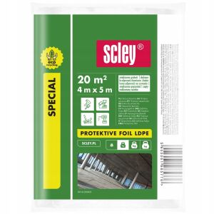Vastag védőfesték fólia 4 x 5m SCLEY