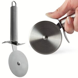 Acél kerek pizzavágó 20,5 cm 144809132 - Pizzavágó