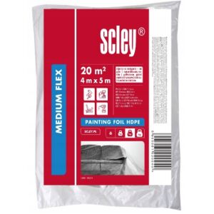 Erős védőfestőfólia HDPE Extra Flex 4m x 5m