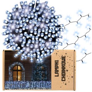 Karácsonyfa világítás, karácsonyfa világítás, 300 LED, villogó effektus