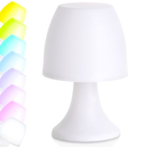 LED éjjeli lámpa, többszínű, 19 cm 144812280