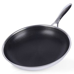 COOKCELL acél serpenyő 28 cm 144813268 - Serpenyő