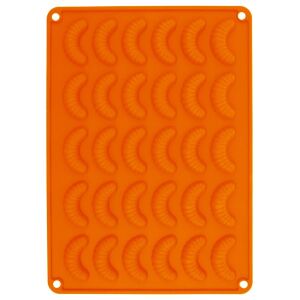 Narancssárga szilikon sütiforma croissant-okhoz SILLINIE 144817650 - Főzőedény & Sütőedény