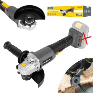 20 V-os 125 mm-es akkus sarokcsiszoló, erős és könnyű 144818024 - Szerszámgép