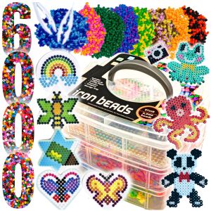 Zestaw koralików koraliki do prasowania prezent komplet na urodziny dziecko