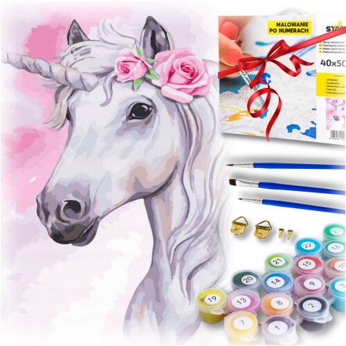 Malowanie po numerach obrazy ręcznie malowane prezent na specjalną okazję