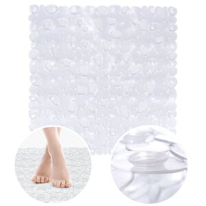 Csúszásgátló zuhanyszőnyeg, átlátszó, 51x51 cm 144825057 - Otthoni betegápolás