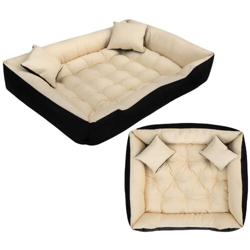 ECCO kutyafekhely 130x105 cm vízálló bézs