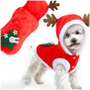 Ubranko dla psa renifer ciepły sweterek świąteczny kamizelka ubranie m PetJet 144827052 - Kutyaruha