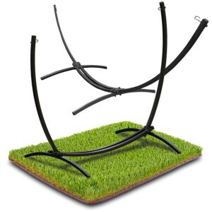 Stelaż na hamak czarny 2w1 - BS