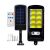 Lampa solarna 160 led cob ogrodowa czujnik ruchu 3 tryby pilot ip65 halogen 144830973