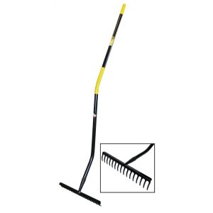 ERGO GEREBLYEBB, MERŐSÍTETT, 16 FOGÚ, FÉM NYÉL - G-200-0402 144833694 - Gereblye