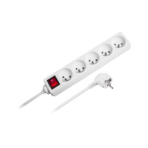 Rebel 5m-es, 5 aljzatos elosztókábel 144834504 - Elosztó