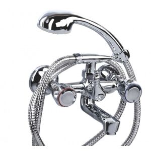 Class falra szerelhető kétlyukú króm kádcsaptelep