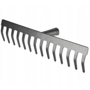 14 fogú fém kerti gereblye talajhoz 144836233 - Gereblye