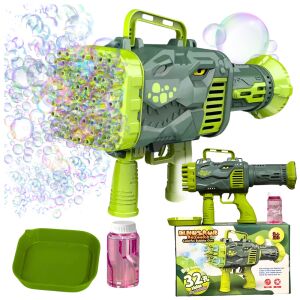 Pistolet bazooka generator automat maszyna do baniek mydlanych dla dzieci