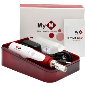 Derma pen mezoterapia mikroigłowa do twarzy na prezent peeling + kartridże