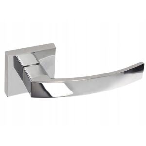 Belső ajtókilincs, osztott lemezes, szögletes, krómozott 144842465 - Ajtógomb & Kilincs