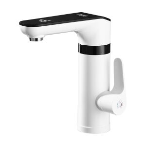 Átfolyós vízmelegítő, Teesa csaptelep, padlócsap, LED kijelző