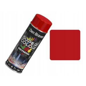 Super Color univerzális sprayfesték 400 ml piros