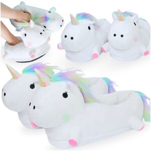 Kapcie świecące jednorożec damskie bambosze papcie prezent dla dziewczyny ONESIES 144847006 - Női lábbeli