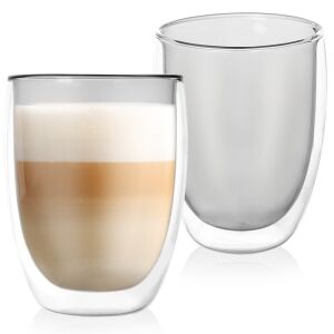 Dupla falú termoszpoharak latte kávéhoz DUPLA 370 ml 2 db. 144847262 - Pohár