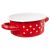 TECKA piros zománcozott, pöttyös kaspó, 12 cm, 600 ml 144897472