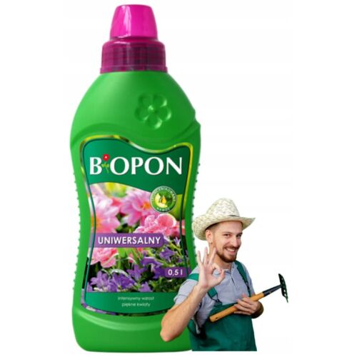 Biopon folyékony univerzális műtrágya 500ml Átfogó növénytáplálás 144848634