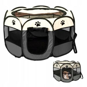 Legowisko kojec namiot dla zwierząt przenośny kompaktowy składany mobilny PetJet 144849418 - Kutya kennel & Kifutó