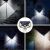 Lampa led solarna halogen zewnętrzna ogrodowa z czujnik ruchu 3 tryby ip65 144849945