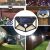 Lampa led solarna halogen zewnętrzna ogrodowa z czujnik ruchu 3 tryby ip65 144849945