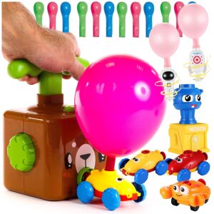 Auto wyrzutnia balonów rakiet balonowa samochód aerodynamiczny pompka xxl