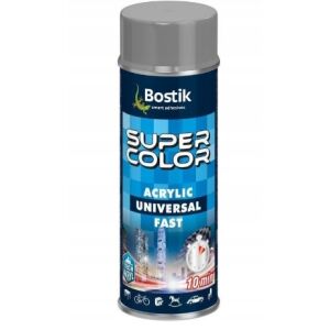 Super Color akril univerzális sprayfesték 400 ml szürke 144850741 - Festék spray